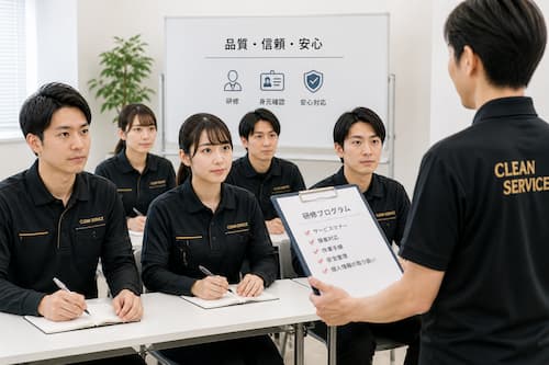 スタッフ研修のイメージ