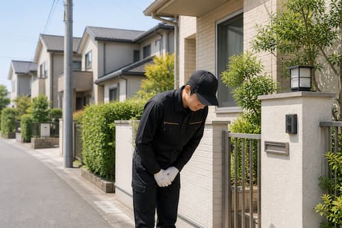 近隣配慮のイメージ